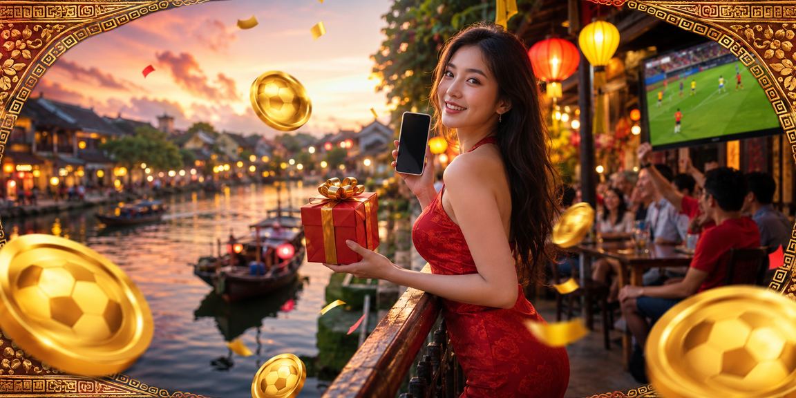 Người dùng tại Hội An xem kết quả xổ số và đặt lô đề trên điện thoại